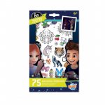Set 75 tatuaje temporare Fosforescente