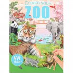 Album de autocolante creeaza-ti propriul Zoo cu Motive Cool Depesche PT12753