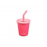 Cana cu pai Klean Kanteen Kid Cup 296 ml Rouge Red