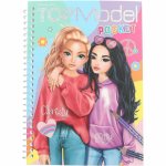 Carte de colorat TOPModel Pocket Cristy and Mijie Depesche PT13166