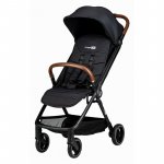 Carucior sport FreeON Bold, pliabil automat, roti cu suspensii, de la nastere pana la 22 kg, cu spatar reglabil in 3 pozitii, Black
