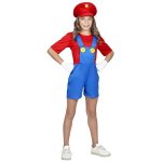 Costum Mario fete 8-10 ani / 140 cm