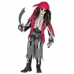 Costum Pirat Schelet copii 11-13 ani / 158 cm