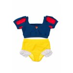 Costum de baie 2 piese Alba ca Zapada 5-6 ani / 120 cm