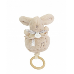 Iepuras muzical Doudou bej 20 cm
