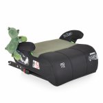 Inaltator auto pentru copii Moni Monza Green 125-150 cm cu jucarie de plus inclusa,Certificare R129,fixare cu isofix,husa detasabila