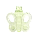 Jucarie de dentitie pentru bebelusi Lorelli Butterfly Fresh Green refrigeranta 3 luni+