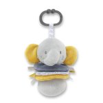 Jucarie de plus Elefant Gri 16 cm cu vibratie 0 luni+