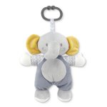 Jucarie de plus Elefant Gri 22 cm zornaitoare 0 luni+