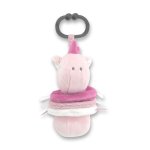 Jucarie de plus Unicorn Roz 16 cm cu vibratie 0 luni+