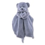 Jucarie din plus potrivita pentru imbratisare si linistire Bear Grey 0 luni+