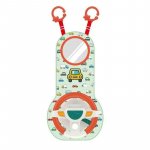 Jucarie interactiva volan muzical 60 cm multicolor
