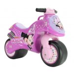 Motocicleta pentru copii Injusa Neox licenta Disney Minnie Mouse Roz ride-on fara pedale 18-36 luni, greutate admisa 30 kg