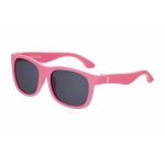 Ochelari de soare copii ultraflexibili Babiators Think Pink lentile fumurii 3-5 ani