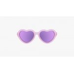 Ochelari de soare pentru copii Babiators polarizati, ultraflexibili Frosted Pink 0-2 ani