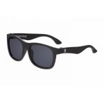 Ochelari de soare pentru copii ultraflexibili Babiators Classic Navigator Jet Black lentile fumurii 3-5 ani