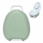 Olita portabila cu capac si maner My Carry Potty Verde pal