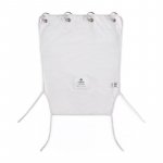 Parasolar textil Petite&Mars din bumbac, pentru soare si vant, universal, protectie UV SPF40+, potrivit pentru carucioare si scaune auto, 45x51 cm, Champagne