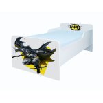 Pat pentru copii Batman, 2-8 ani, 140x70 cm