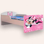 Pat pentru copii Minnie Mouse, 2-8 ani, 140x70 cm