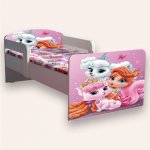 Pat pentru copii Palace Pets cu manere, 2-8 ani, 140x70 cm