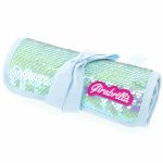Penar rulabil Girabrilla Tiffany cu paiete reversibile, set 12 pixuri gel + 6 markere duble