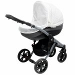 Plasa tantari universala New Baby pentru carucior, 45x85 cm, White