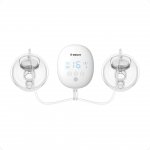 Pompa de san electrica Kidnort Apning, dubla 180 ml x 2, portabila cu 3 moduri de functionare si 16 nivele de intensitate, panou tactil si afisaj LED