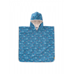 Poncho plaja cu protectie solara model Rechin
