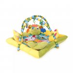 Saltea de activitate Play Gym cu 4 pernute 88x88 cm