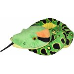 Jucarie de plus Wild Republic sarpe Anaconda verde inchis 137 cm