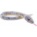 Jucarie Plus Wild Republic Sarpe pentru copii Foilkins-Diamond Blue 137 cm
