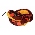 Jucarie de plus Wild Republic sarpe Rainbow Boa 137 cm