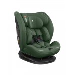 Scaun auto copii KikkaBoo i-Explore 2 i-SIZE Army Green 40-150 cm,tetiera reglabila in 14 pozitii inaltime,spatar reglabil,perna reductor inclusa,husa detasabila,centuri de siguranta cu pernute pentru umeri