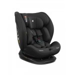 Scaun auto copii KikkaBoo i-Explore 2 i-SIZE Black 40-150 cm,tetiera reglabila in 14 pozitii inaltime,spatar reglabil,perna reductor inclusa,husa detasabila,centuri de siguranta cu pernute pentru umeri