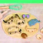 Set de forme de biscuiti Safari 3D Chefclub kids