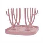 Suport pentru uscarea biberoanelor si accesoriilor Blush Pink