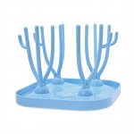 Suport pentru uscarea biberoanelor si accesoriilor Light Blue