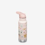 Termos din otel pentru copii Klean Kanteen Insulated Kid Classic Narrow 355 ml cu capac sport flip Owlet