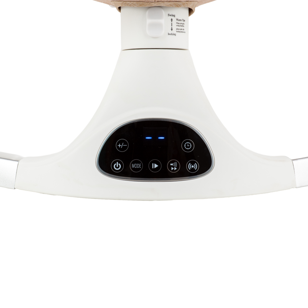 Balansoar electric Juju Serenity cu telecomanda, conectare la priza, greutate admisa 9 kg - 7