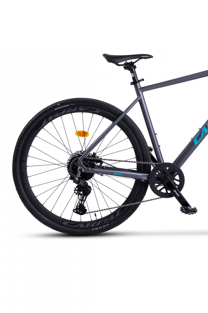 Bicicleta Gravel Carpat ADV C28873A GriAlbastru, 28 inch, cadru aluminiu, 10 viteze, echipare Shimano Cues, frane Hidraulice X-Spark Disc - 2