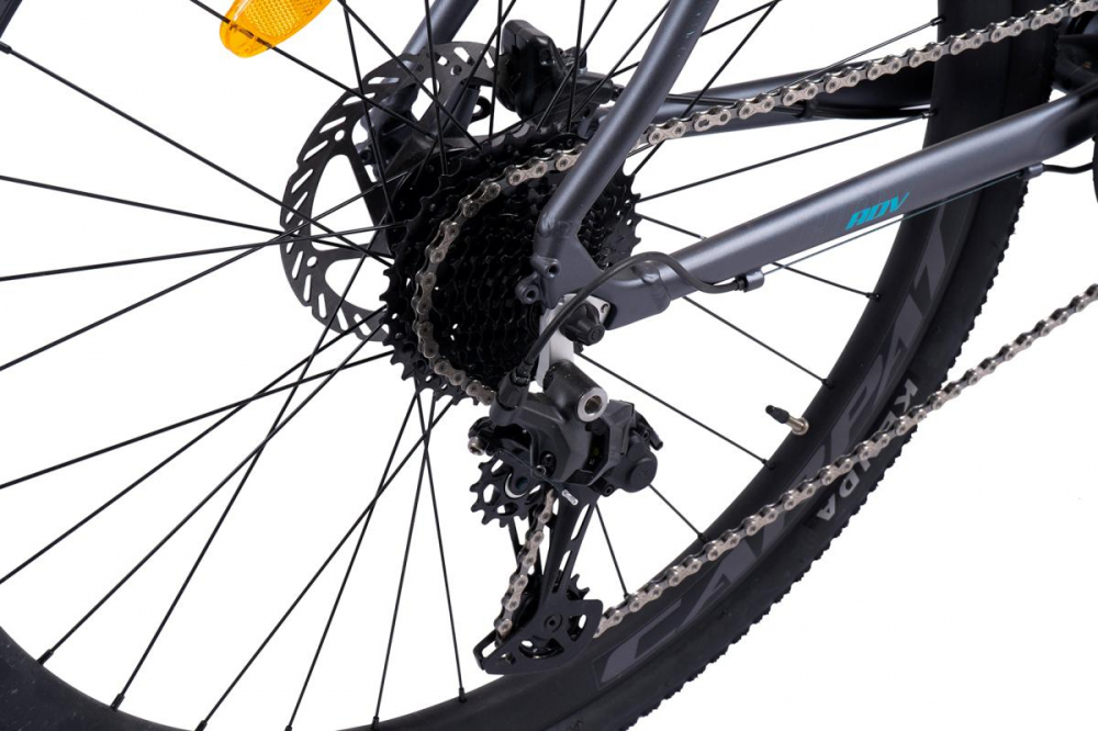 Bicicleta Gravel Carpat ADV C28873A GriAlbastru, 28 inch, cadru aluminiu, 10 viteze, echipare Shimano Cues, frane Hidraulice X-Spark Disc - 5