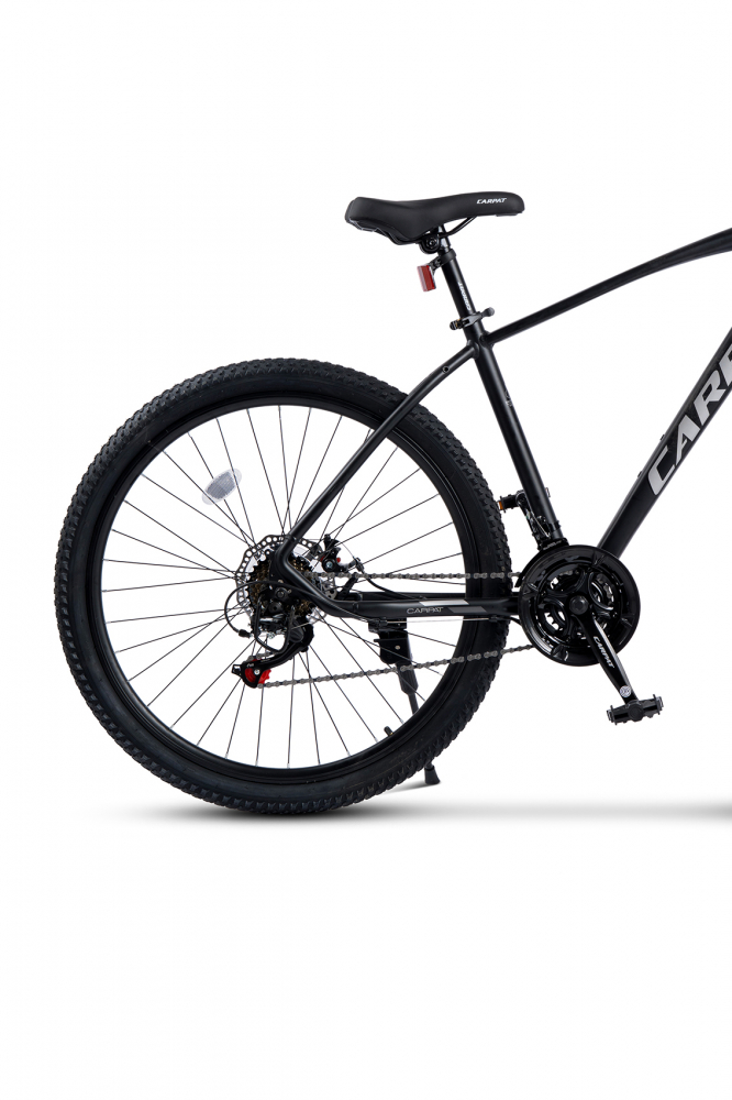 Bicicleta MTB Carpat Invictus C27357C NegruGri, roti 27.5 inch, inaltime utilizator 160-175 cm, greutate suportata 120 kg - 2