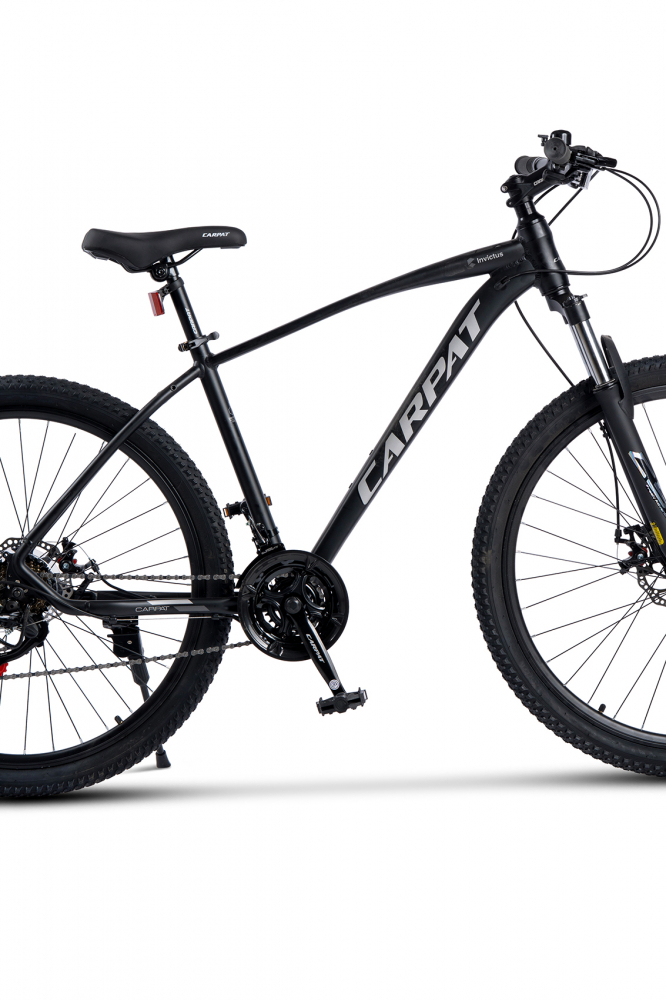 Bicicleta MTB Carpat Invictus C27357C NegruGri, roti 27.5 inch, inaltime utilizator 160-175 cm, greutate suportata 120 kg - 3