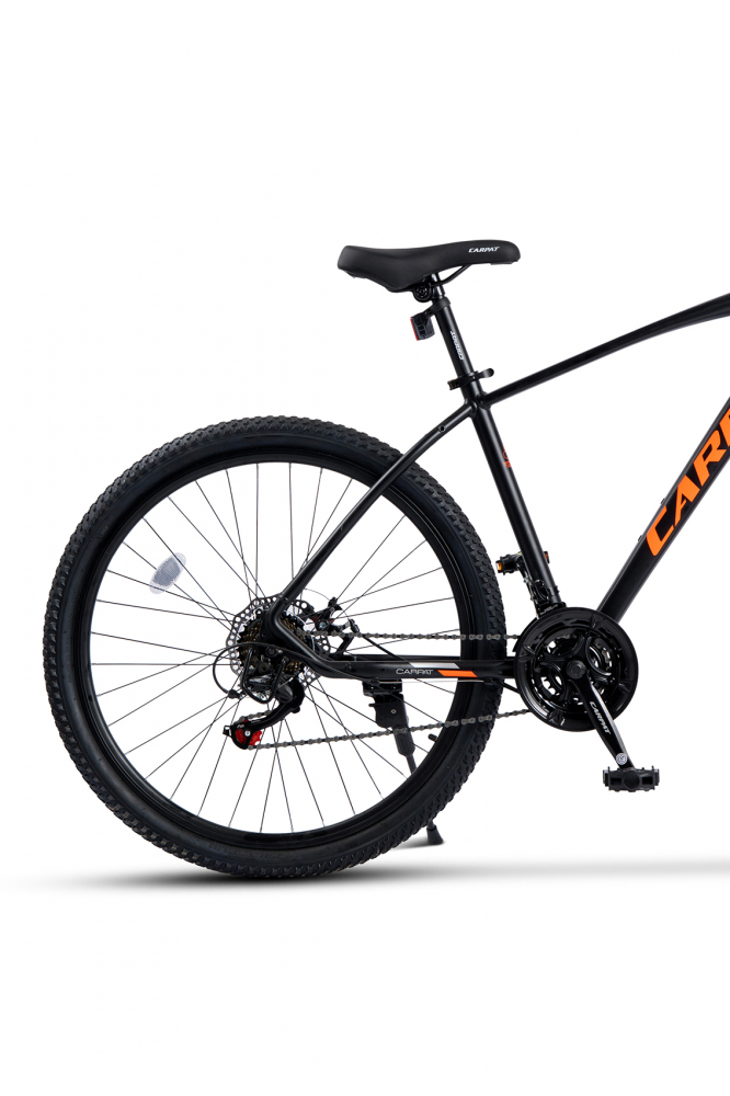 Bicicleta MTB Carpat Invictus C27357C NegruPortocaliu, roti 27.5 inch, inaltime utilizator 160-175 cm, greutate suportata 120 kg - 2
