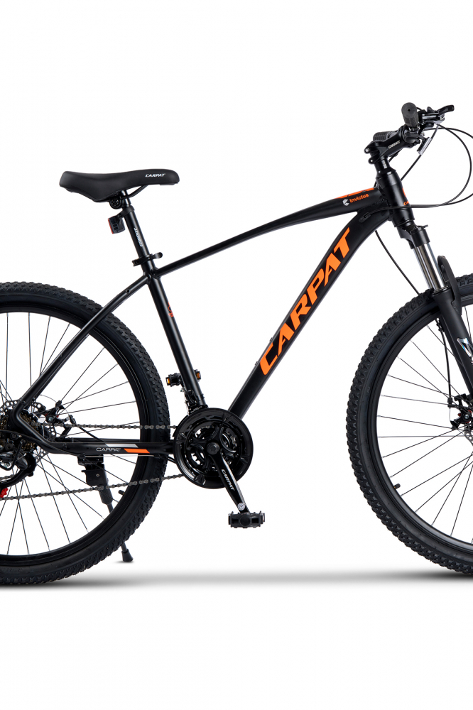 Bicicleta MTB Carpat Invictus C27357C NegruPortocaliu, roti 27.5 inch, inaltime utilizator 160-175 cm, greutate suportata 120 kg - 3