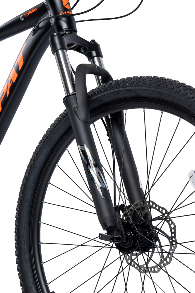 Bicicleta MTB Carpat Invictus C27357C NegruPortocaliu, roti 27.5 inch, inaltime utilizator 160-175 cm, greutate suportata 120 kg - 6