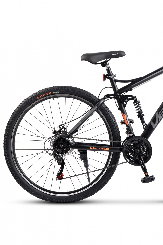 Bicicleta MTB Full-Suspension Velors Matador V2960G NegruGriPortocaliu, roti 29 inch, inaltime utilizator 170-195 cm, greutate suportata 120 kg - 2