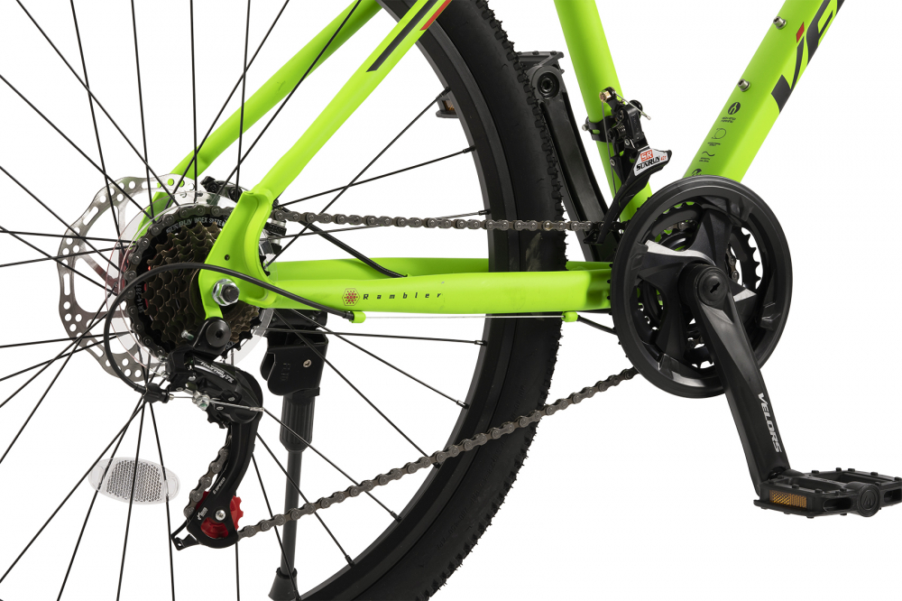 Bicicleta MTB Velors Rambler V26311A VerdeNegru, 26 inch, inaltime utilizator 150-165 cm, greutate suportata 120 kg - 4