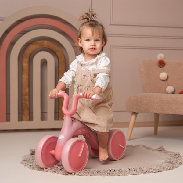 Bicicleta de echilibru pentru copii Lorelli Sunny Road Beige 12-36 luni, scaun reglabil, lumini si muzica - 2